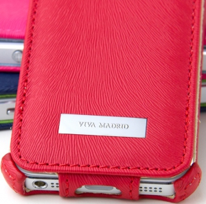 Чехол для iPhone 5 Viva Madrid Cubrir Poni Flip Red